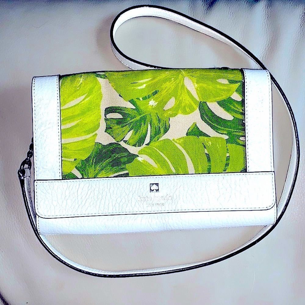 Kate Spade Tropical Leather Crossbody Purse